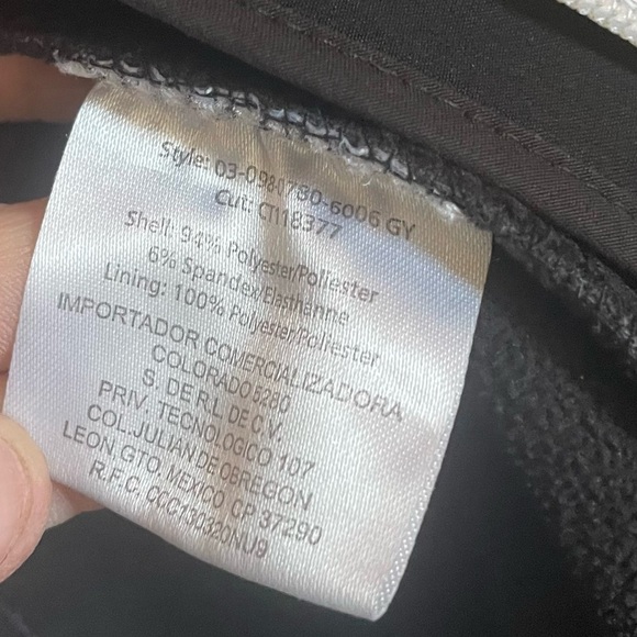 Women’s Roper Softshell Jacked Black Gray Western  Size Large‎ EUC - Picture 6 of 7